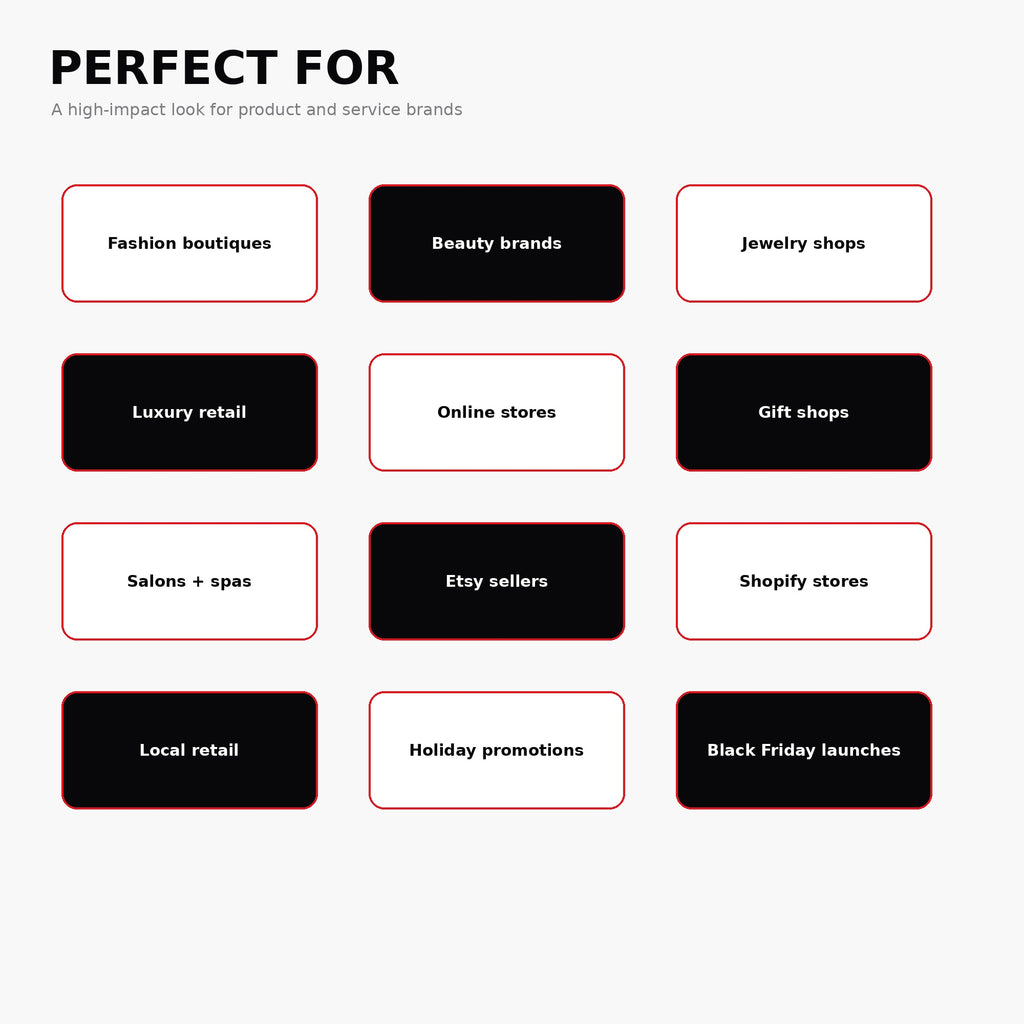 Black Friday Canva Templates Luxury Neon, Editable Instagram Sale Posts & Story Templates, Black Red Friday Marketing Kit